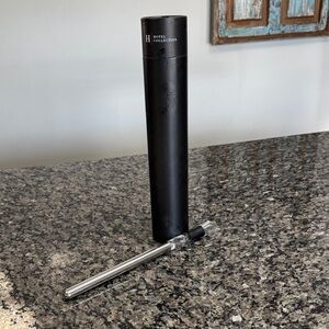 Hotel Collection Matte Black wine chiller EUC